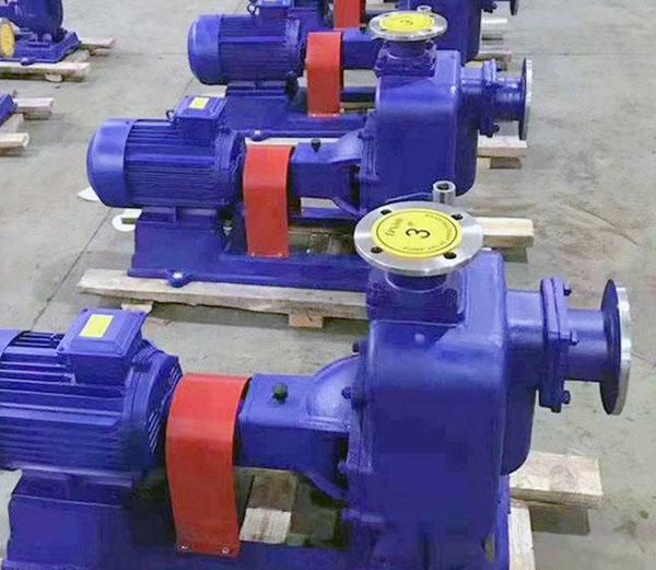 ZW Type Horizontal Non-Clogging Self-Priming Pump 2